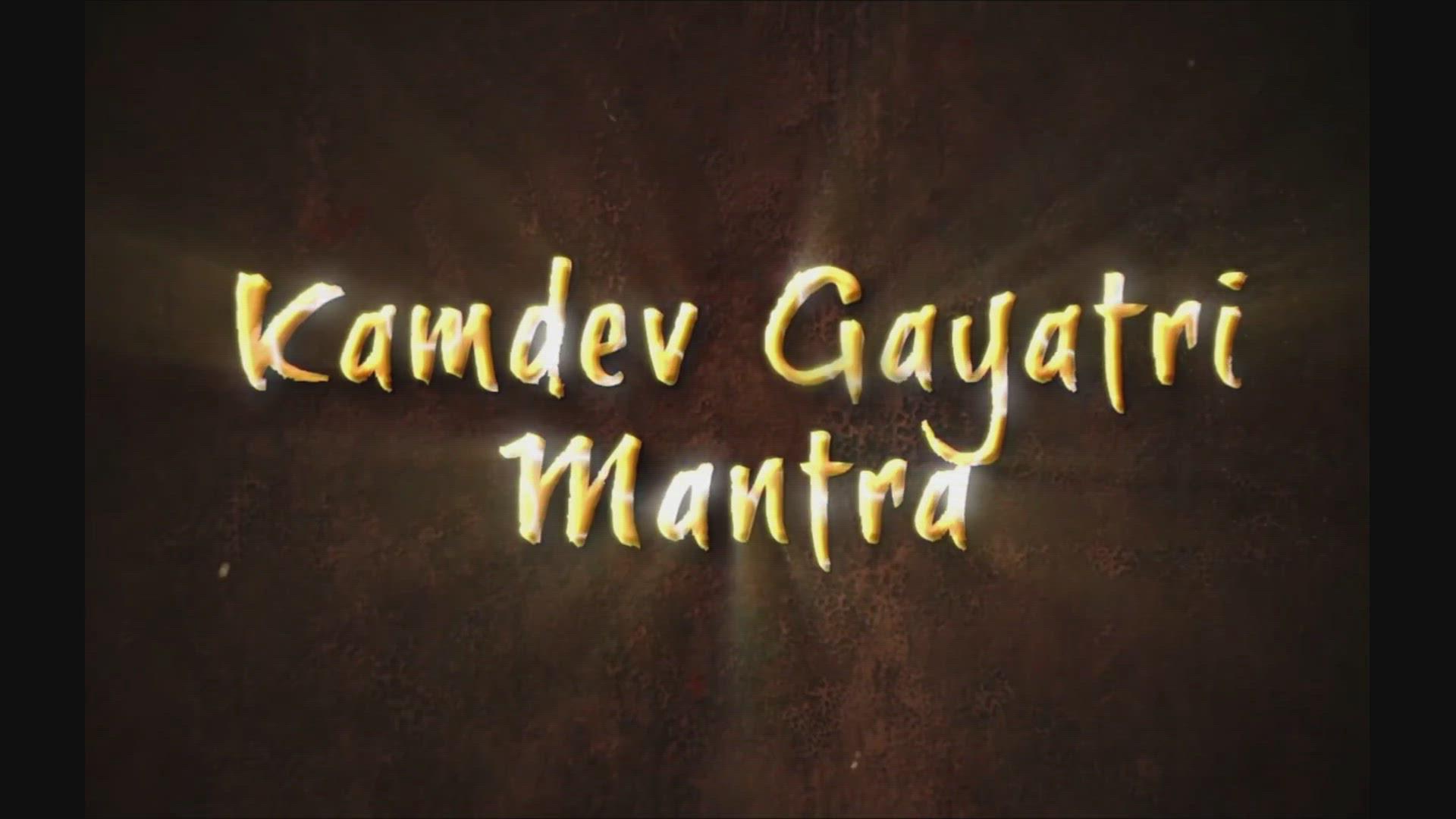 'Video thumbnail for Kamdev Gayatri Mantra'